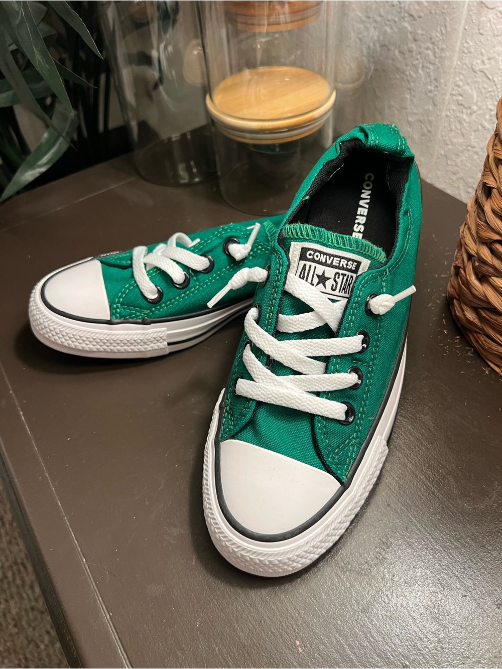 Converse Chuck Taylor Shoreline CUSTOM Kelly Green Women 7